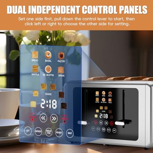 Whall 4 Slice Touch Screen Toaster Review Exploring Features and Performance Benefits Whall 4 Slice Touch Screen Toaster Review Exploring Features and Performance Benefits