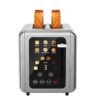 WHALL Touch Screen Toaster 2 Slice, Stainless Steel Digital Timer Toasters with Sound Function, Smart Extra Wide Slots Toaster with Bagel, Cancel, Defrost (silver) WHALL Touch Screen Toaster 2 Slice, Stainless Steel Digital Timer Toasters with Sound Function, Smart Extra Wide Slots Toaster with Bagel, Cancel, Defrost (silver)