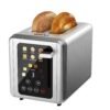 WHALL® Touch Screen Toaster 2 Slice,Stainless Steel Digital Timer Toasters,6 Bread Types & 6 Shade Settings,Smart Extra Wide Slots Toaster With Bagel,Cancel,Defrost Functions WHALL® Touch Screen Toaster 2 Slice,Stainless Steel Digital Timer Toasters,6 Bread Types & 6 Shade Settings,Smart Extra Wide Slots Toaster With Bagel,Cancel,Defrost Functions