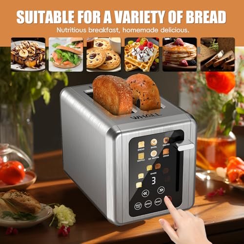 WHALL Touch Screen Toaster Review Best Digital Timer Toaster with Extra Wide Slots WHALL Touch Screen Toaster Review Best Digital Timer Toaster with Extra Wide Slots