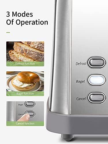 Yabano 4 Slice Toaster Review with Extra Wide Slots and Bagel Function Insights Yabano 4 Slice Toaster Review with Extra Wide Slots and Bagel Function Insights