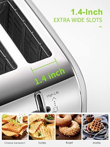 Yabano 4 Slice Toaster Review with Extra Wide Slots and Bagel Function Insights Yabano 4 Slice Toaster Review with Extra Wide Slots and Bagel Function Insights